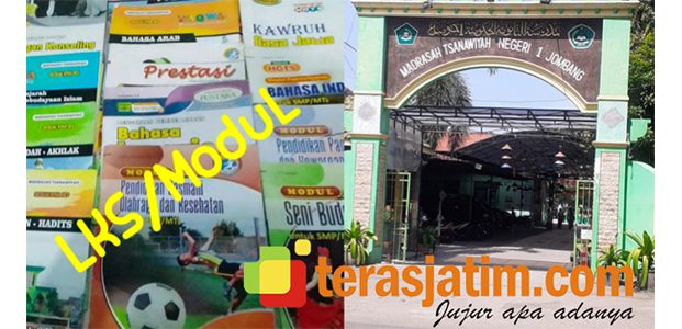 Dugaan Pungli dengan Modus Jual LKS di MTs Negeri 1 Jombang Dugaan Pungli dengan Modus Jual LKS di MTs Negeri 1 Jombang