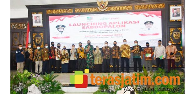 Bupati Jombang Launching E Office Desa-Sabdopalon Bupati Jombang Launching E Office Desa-Sabdopalon