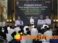 Bupati Jombang Hadiri Pengajian Isra’ Mi’raj di Masjid Agung Baitul Mukminin