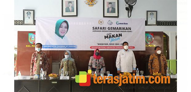 Bupati Munjidah Hadiri Safari Gemarikan di Perak Jombang Bupati Munjidah Hadiri Safari Gemarikan di Perak Jombang