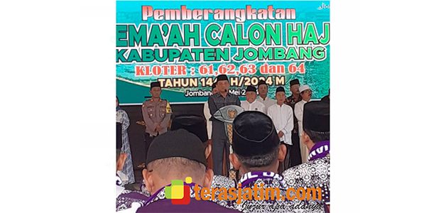 Isak Tangis Warnai Keberangkatan 1.174 CJH asal Kabupaten Jombang Isak Tangis Warnai Keberangkatan 1.174 CJH asal Kabupaten Jombang