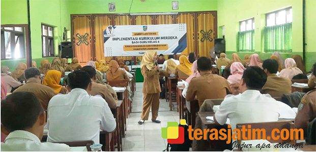 Disdikbud Jombang Gelar Bimtek Untuk Implementasi Kurikulum Merdeka Kelas 6 SD Disdikbud Jombang Gelar Bimtek Untuk Implementasi Kurikulum Merdeka Kelas 6 SD