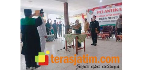 Bupati Jombang Lantik Kades PAW Desa Sentul Kecamatan Tembelang