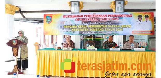 Bupati Munjidah Buka Musrenbang RKPD Kabupaten Jombang Tahun 2024