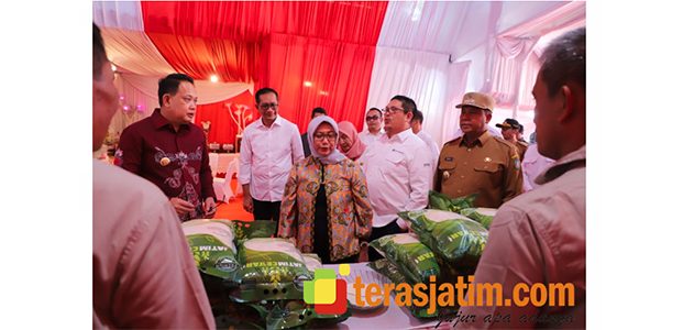 Pj Gubernur Jatim Lakukan Soft Launching ‘Beras Cetar’ Penguatan Korporasi Petani Jombang Pj Gubernur Jatim Lakukan Soft Launching ‘Beras Cetar’ Penguatan Korporasi Petani Jombang