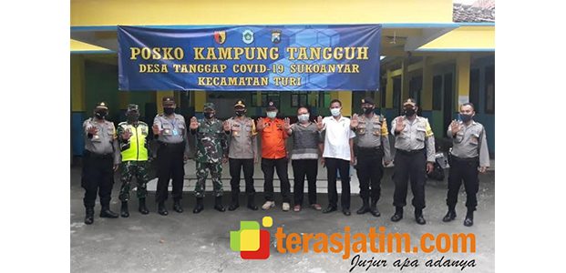 Dirikan Kampung Tangguh, Warga Lamongan Berperan Lawan Corona Dirikan Kampung Tangguh, Warga Lamongan Berperan Lawan Corona