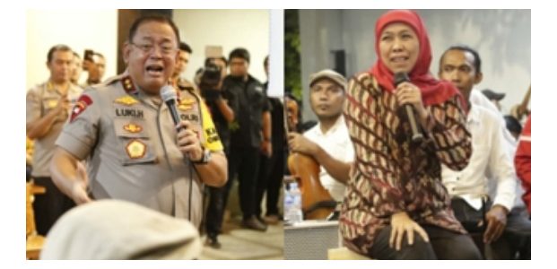 Kapolda Gelar Cangkrukan Bareng Elemen Mahasiswa se Jatim Kapolda Gelar Cangkrukan Bareng Elemen Mahasiswa se Jatim