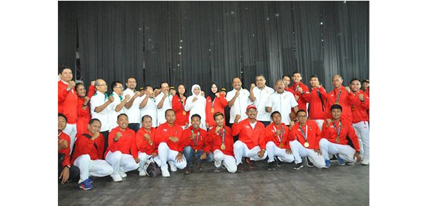 Khofifah-Emil Beri Apresiasi Atlet Jatim Peraih Medali di Asiang Games 2018 Khofifah-Emil Beri Apresiasi Atlet Jatim Peraih Medali di Asiang Games 2018