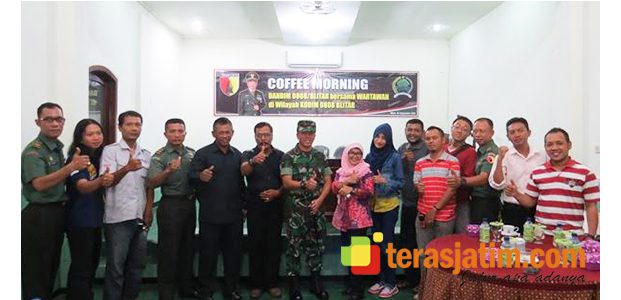 Kodim Blitar Gelar Coffe Morning dengan Awak Media di Blitar Kodim Blitar Gelar Coffe Morning dengan Awak Media di Blitar