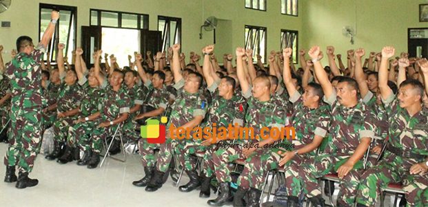 Kodim Kediri Gelar Apel Danramil dan Babinsa Kodim Kediri Gelar Apel Danramil dan Babinsa