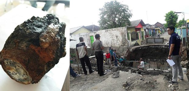 Kuli Bangunan Temukan Granat dan Peluru Aktif di Kolong Jembatan Kuli Bangunan Temukan Granat dan Peluru Aktif di Kolong Jembatan