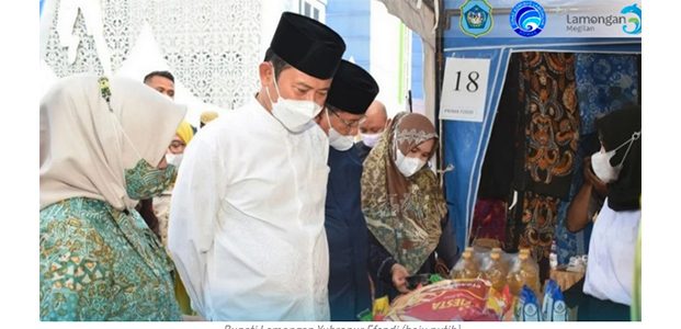Bangkitkan UMKM di Lamongan, Bupati Yes Buka Ramadhan Megilan