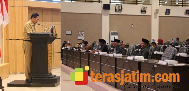 Rapat Paripurna ke-3, DPRD Lamongan Dengar Jawaban Eksekutif Atas PU Fraksi Terkait RAPBD 2023 Rapat Paripurna ke-3, DPRD Lamongan Dengar Jawaban Eksekutif Atas PU Fraksi Terkait RAPBD 2023