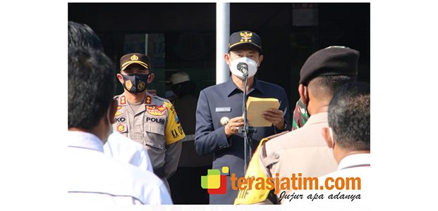 Bupati Yes Pimpin Apel Kesiapan Larangan Mudik Lebaran di Mapolres Lamongan Bupati Yes Pimpin Apel Kesiapan Larangan Mudik Lebaran di Mapolres Lamongan