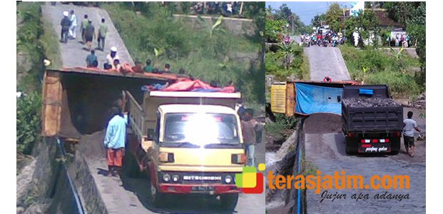 Lagi, Truk Bermuatan Pasir Terguling di Dam Sungai Kaliputih Gandusari Blitar Lagi, Truk Bermuatan Pasir Terguling di Dam Sungai Kaliputih Gandusari Blitar