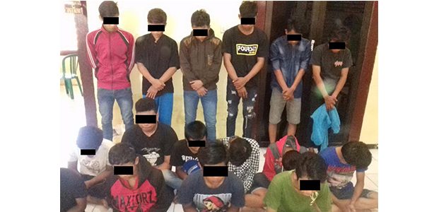 Lakukan Penganiayaan dan Perusakan di Taman Talun Bojonegoro, 16 Remaja Diciduk Polisi Lakukan Penganiayaan dan Perusakan di Taman Talun Bojonegoro, 16 Remaja Diciduk Polisi