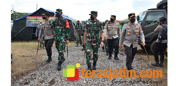 Jelang Kunjungan RI-2 di Lumajang, Pangdam Brawijaya Cek Lokasi Jelang Kunjungan RI-2 di Lumajang, Pangdam Brawijaya Cek Lokasi
