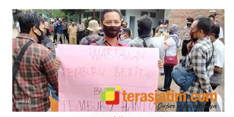 Didemo Wartawan, Plt Kadinkes Pacitan Lengser