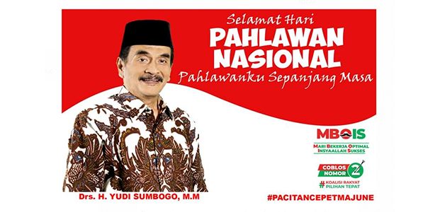 Hari Pahlawan, Cabup Yudi Sumbogo: Semua Bisa Jadi Pahlawan Hari Pahlawan, Cabup Yudi Sumbogo: Semua Bisa Jadi Pahlawan