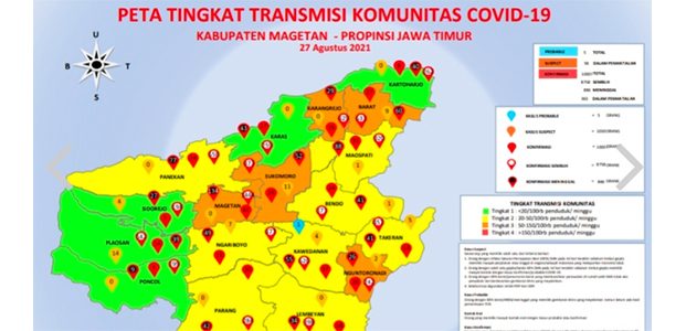 Angka Kasus Covid-19 di Kabupaten Magetan Masih Tinggi Angka Kasus Covid-19 di Kabupaten Magetan Masih Tinggi