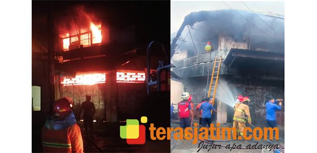 Toko Oli di Magetan Ludes Jadi Bancakan si Jago Merah Toko Oli di Magetan Ludes Jadi Bancakan si Jago Merah
