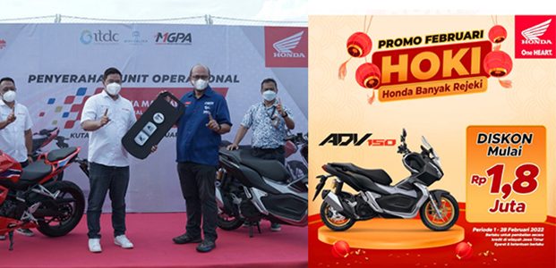Motor Produksi AHM Honda ADV150 Jadi Skutik Resmi MotoGP Mandalika