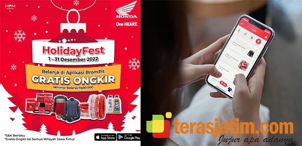 Holiday Fest, Belanja di Aplikasi Brompit Gratis Ongkir
