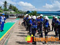 MPM Honda Jatim Edukasi #Cari-Aman Berkendara Karyawan Pabrik Gula Rejoso Blitar
