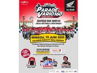 Catat!, Akhir Pekan ini Parade Vario160 Berlangsung di Madiun