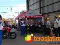 Pentingnya #Cari_Aman Saat Berkendara, MPM Honda Jatim Edukasi Karyawan PT. Inka Multi Solution (IMS) Bersinergi dengan Polres Madiun
