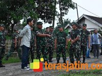 Pangdam Brawijaya Cek Sasaran Karya Bakti Skala Besar TNI di Garon Madiun