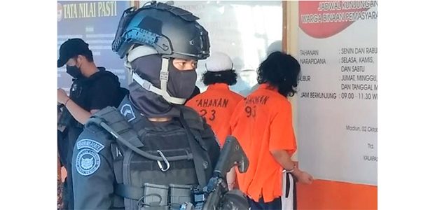Lapas Kelas I Madiun Kembali Kedatangan 2 Napi Teroris Lapas Kelas I Madiun Kembali Kedatangan 2 Napi Teroris