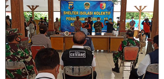 Forkopimda Jatim Cek Tempat Isolasi PMI di Madiun Forkopimda Jatim Cek Tempat Isolasi PMI di Madiun