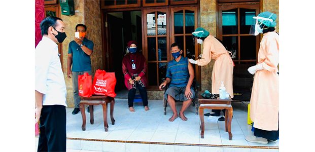 Kunjungi Madiun, Presiden Datangi Gang Kampung Pesilat Kunjungi Madiun, Presiden Datangi Gang Kampung Pesilat
