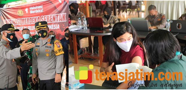 Gandeng FKUB, Polres Magetan Gelar Vaksin Merdeka Serentak di Objek Wisata Gandeng FKUB, Polres Magetan Gelar Vaksin Merdeka Serentak di Objek Wisata