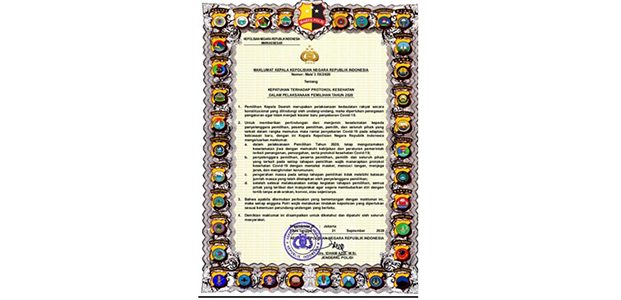 Cegah Klaster Covid-19 di Pilkada Serentak, Kapolri Terbitkan Maklumat Cegah Klaster Covid-19 di Pilkada Serentak, Kapolri Terbitkan Maklumat