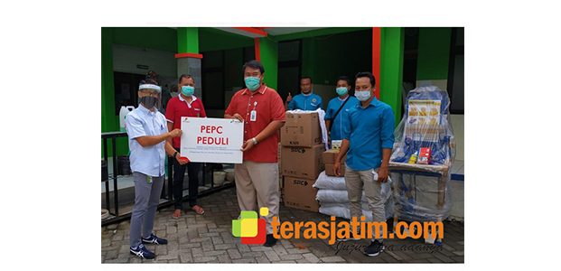 Masa Pandemi Corona, Manajemen dan Pekerja PEPC Beri Donasi Masa Pandemi Corona, Manajemen dan Pekerja PEPC Beri Donasi
