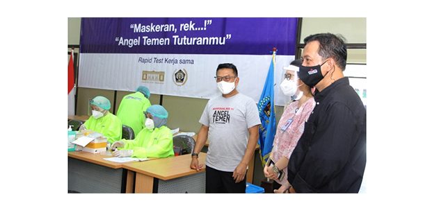 Puluhan Wartawan di Surabaya Jalani Rapid Test Covid-19, Ini Hasilnya Puluhan Wartawan di Surabaya Jalani Rapid Test Covid-19, Ini Hasilnya