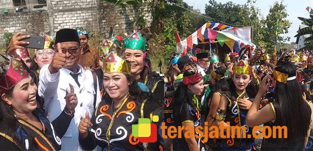 Meski Panas Menyengat, Warga Gajah Bojonegoro Antusias Ikuti Pawai Karnaval Meski Panas Menyengat, Warga Gajah Bojonegoro Antusias Ikuti Pawai Karnaval
