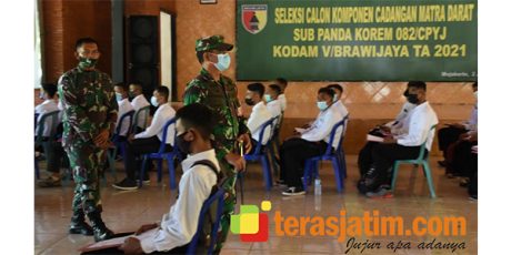 399 Calon Komcad Jalani Seleksi Sub Panda di Mojokerto