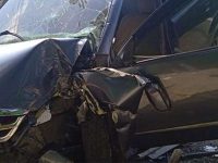 Mobil Pemudik Tabrak Gapura di Jalan Arteri Mojokerto, Bayi 5 Bulan Tewas