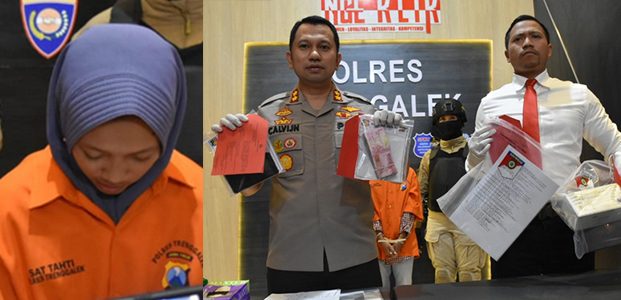 Modus Jualan Masker, Wanita Muda asal Tulungagung ini Tipu Warga Trenggalek Modus Jualan Masker, Wanita Muda asal Tulungagung ini Tipu Warga Trenggalek