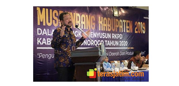 Musrenbang Kabupaten Ponorogo 2019, Penguatan Ekonomi Jadi Prioritas Pembangunan di Tahun 2020 Musrenbang Kabupaten Ponorogo 2019, Penguatan Ekonomi Jadi Prioritas Pembangunan di Tahun 2020