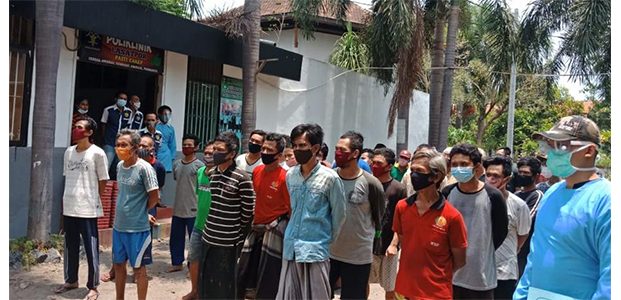 56 Napi dan Tahanan di Lapas Porong Sembuh dari Covid-19 56 Napi dan Tahanan di Lapas Porong Sembuh dari Covid-19