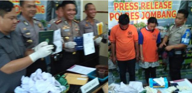 Ngaku Bisa Gandakan Uang, Sepasang Suami Istri di Jombang Ditangkap Polisi Ngaku Bisa Gandakan Uang, Sepasang Suami Istri di Jombang Ditangkap Polisi