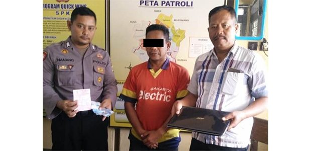 Embat Laptop di Balai Desanya, Oknum Guru di Ngoro Jombang Terancam Bui 5 Tahun Embat Laptop di Balai Desanya, Oknum Guru di Ngoro Jombang Terancam Bui 5 Tahun