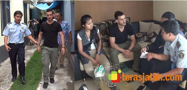 Imigrasi Blitar Amankan Pria WNA Itali di Rumah Calon Istrinya Imigrasi Blitar Amankan Pria WNA Itali di Rumah Calon Istrinya