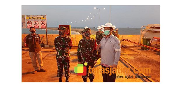 Danrem Kunjungi PLTU Tanjung Awar-Awar di Jenu Tuban Danrem Kunjungi PLTU Tanjung Awar-Awar di Jenu Tuban