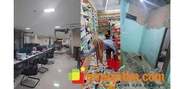 Wilayah Pacitan Terdampak Gempa Bantul DIY