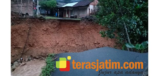 Dampak Hujan di Pacitan, Jalan Penghubung Lumpuh Total, Jembatan Putus Dampak Hujan di Pacitan, Jalan Penghubung Lumpuh Total, Jembatan Putus